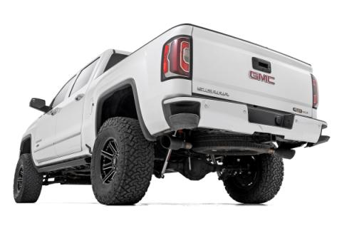 7 Inch Stamped Steel LCA Lift Kit Forged UCA Bracket Vertex/V2 Shks Silverado/Sierra 1500 (16-18) Rough Country