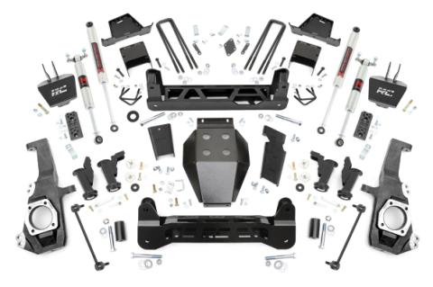 7 Inch Lift Kit Torsion Drop M1 Silverado/Sierra 2500HD/3500HD (20-26) Rough Country