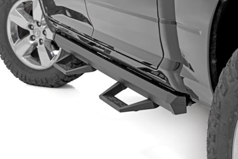 SRL2 Adj Aluminum Step Crew Cab Ram 1500/2500/3500 2WD/4WD (2010-2018 &amp; Classic) Rough Country