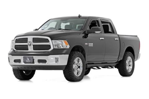 SRL2 Adj Aluminum Step Crew Cab Ram 1500/2500/3500 2WD/4WD (2010-2018 &amp; Classic) Rough Country