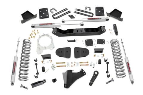 6 Inch Lift Kit No OVLDS Ford F-250/F-350 Super Duty 4WD (2023-2025) Rough Country