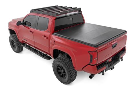 RPT2 Running Board Double Cab Black Toyota Tacoma 2WD/4WD (2024-2026) Rough Country