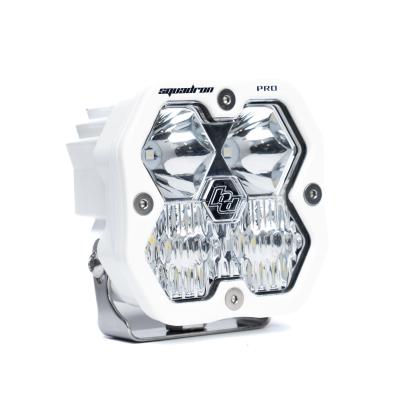 Squadron 2.0 Pro White LED Auxiliary Light Pod Universal Clear Driving/Combo Baja Designs