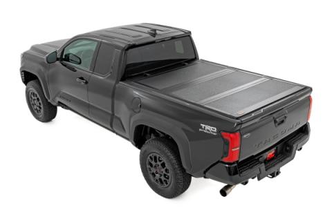 Hard Tri-Fold Flip Up Bed Cover 6 Foot Bed Toyota Tacoma 2WD/4WD (2024-2026) Rough Country