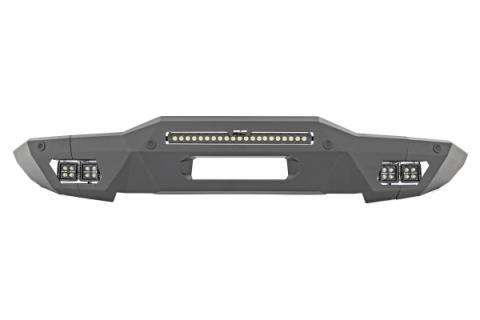 Front Bumper Modular Full Wings Amber DRL Ford Bronco 4WD (2021-2025) Rough Country