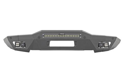 Front Bumper Modular Full Wings Flood Fog Ford Bronco 4WD (21-25) Rough Country