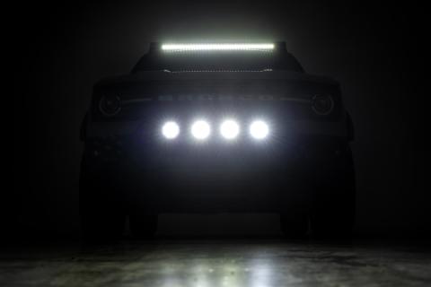 Nudge Bar w/ Tow Hooks Spectrum Series LED Ford Bronco Sport 4WD (21-24) Rough Country