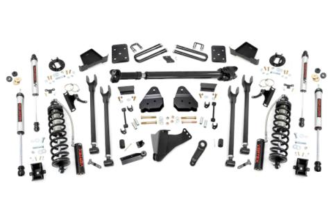 6 Inch Lift Kit 4-Link No OVLD D/S C/O V2 Ford F-250/F-350 Super Duty (17-22) Rough Country