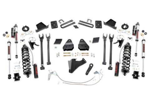 6 Inch Lift Kit 4-Link No OVLD C/O Vertex Ford F-250 Super Duty (11-14) Rough Country