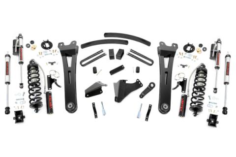 6 Inch Lift Kit Gas Radius Arm C/O Vertex Ford F-250/F-350 Super Duty (05-07) Rough Country
