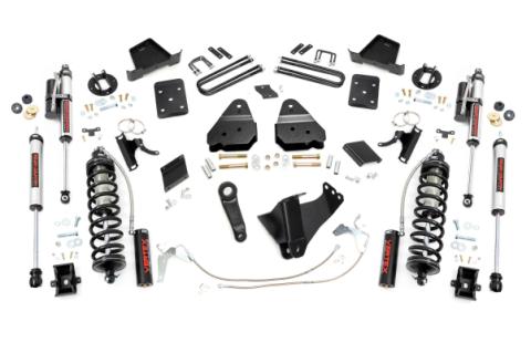 6 Inch Lift Kit Gas OVLD C/O Vertex Ford F-250 Super Duty (15-16) Rough Country