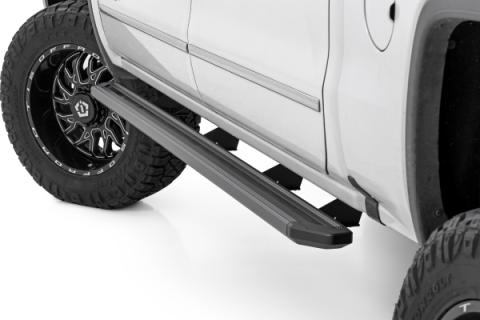 Multi-Color LED Running Boards Crew Cab Silverado/Sierra 1500/2500HD/3500HD (07-19 &amp; Classic) Rough Country