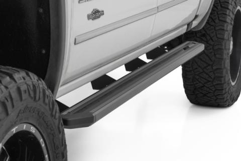 Multi-Color LED Running Boards Crew Cab Silverado/Sierra 1500/2500HD/3500HD (07-19 &amp; Classic) Rough Country