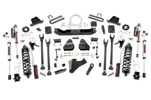 6 Inch Lift Kit 4-Link OVLD C/O Vertex Ford F-250/F-350 Super Duty (17-22) Rough Country