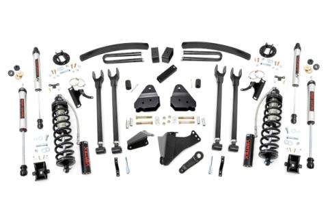 6 Inch Lift Kit Diesel 4 Link OVLDS C/O V2 Ford F-250/F-350 Super Duty (05-07) Rough Country