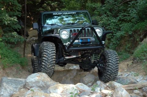 4 Inch Lift Kit X-Series M1 Jeep Wrangler TJ (97-06)/Wrangler Unlimited (04-06) Rough Country