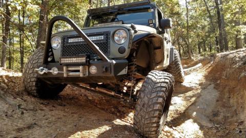 4 Inch Lift Kit X-Series M1 Jeep Wrangler Unlimited 2WD/4WD (2007-2018) Rough Country