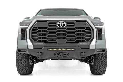 Hybrid Front Bumper 12000S Black LED Toyota Tundra 2WD/4WD (2022-2026) Rough Country