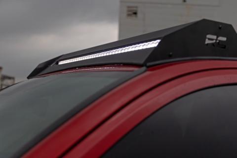 Roof Rack 40 Inch Black LED Toyota Tacoma 2WD/4WD (2024-2026) Rough Country