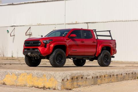 SRL2 Adjustable Aluminum Steps Double Cab Toyota Tacoma 2WD/4WD (24-26) Rough Country