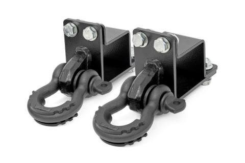 Rear Shackle Kit D-Ring Combo Toyota Tacoma 2WD/4WD (2024-2026) Rough Country