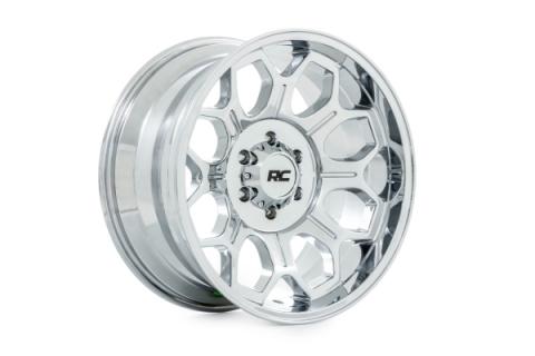 77 Series Wheel One-Piece Chrome 20x9 6x135 +18mm Rough Country