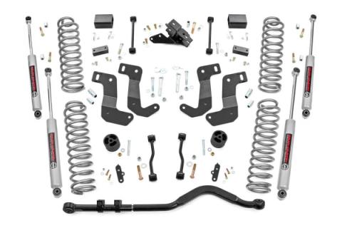 3.5 Inch Lift Kit C/A Drop 4-Door Jeep Wrangler JL 4WD (2024-2025) Rough Country