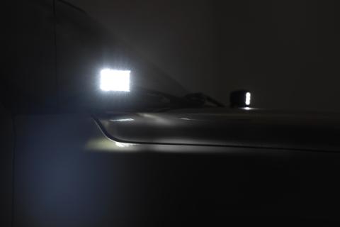 LED Light Kit Ditch Mount 2 Inch Black Pair White DRL Chevy Silverado 1500 (99-06) Rough Country