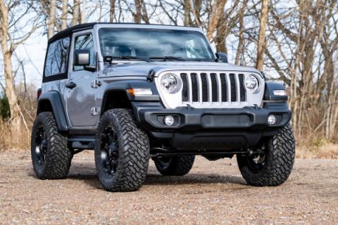 3.5 Inch Lift Kit Adj Lower FR D/S Jeep Wrangler JL 4WD (2024-2026) Rough Country