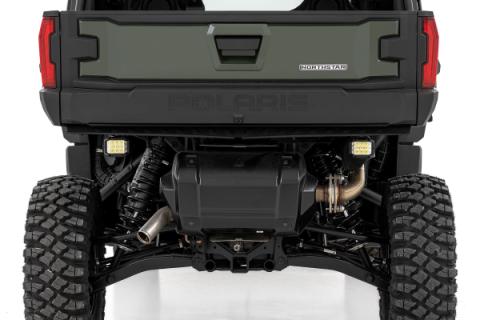 LED Light Under Bed Mount 3 Inch Chrome Pair Wide Angle Polaris XPEDITION ADV 5 Rough Country
