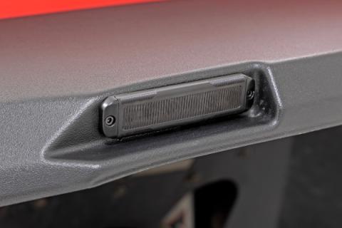 High Clearance LED Flat Fender Flare Kit UV Treated Jeep Wrangler JK (07-18) Rough Country