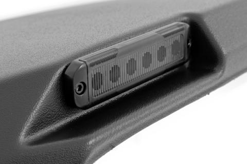 High Clearance LED Flat Fender Flare Kit UV Treated Jeep Wrangler JK (07-18) Rough Country