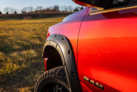 Fender Flares Defender PRP Deep Cherry Red Crystal Ram 1500 (19-24) Rough Country