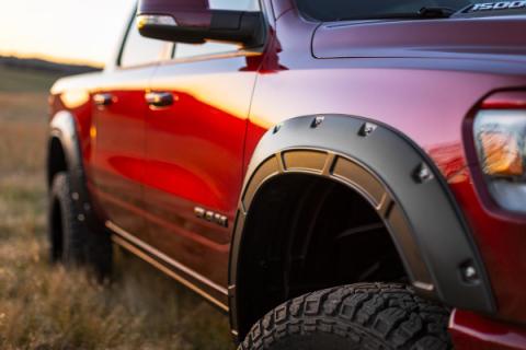 Fender Flares Defender PRP Deep Cherry Red Crystal Ram 1500 (19-24) Rough Country