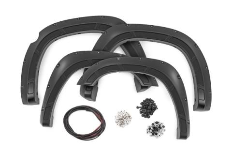 Fender Flares Defender Gloss Black Ram 1500 2WD/4WD (2025-2026) Rough Country