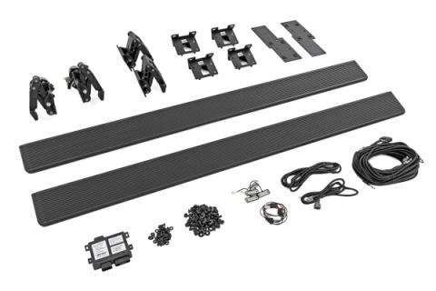 Power Running Boards HT-Series Crew Cab Silverado/Sierra 1500/2500HD/3500HD (19-26) Rough Country