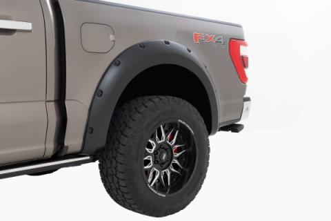 Pocket Fender Flares A3 Space White Ford F-150 2WD/4WD (2021-2026) Rough Country