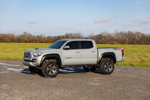 Pocket Fender Flares 1J9 Celestial Silver Metallic Toyota Tacoma (16-23) Rough Country