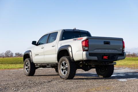 Pocket Fender Flares 1J9 Celestial Silver Metallic Toyota Tacoma (16-23) Rough Country
