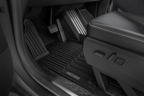 Flex-Fit Floor Mats FR &amp; RR Tesla Cybertruck 4WD (2024-2026) Rough Country