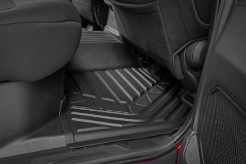 Flex-Fit Floor Mats FR &amp; RR CrewMax Toyota Tundra 2WD/4WD (2022-2026) Rough Country