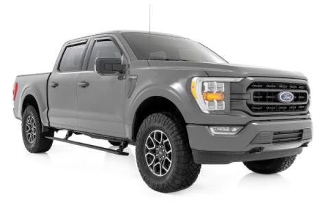 Power Running Boards Dual Electric Motor Ford F-150/Lightning/F-250/F-350/Raptor (15-26) Rough Country