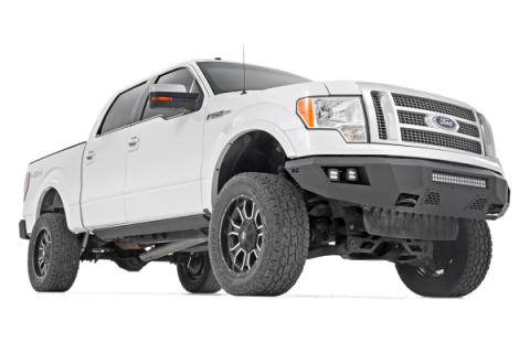 Power Running Boards Dual Electric Motor Crew Cab Ford F-150 (09-14) Rough Country