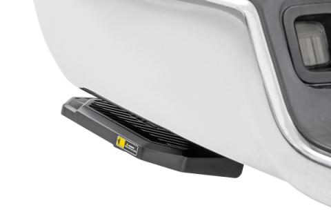 Retractable Bed Step Manual Pull Ram 1500 2WD/4WD (2009-2018 &amp; Classic) Rough Country