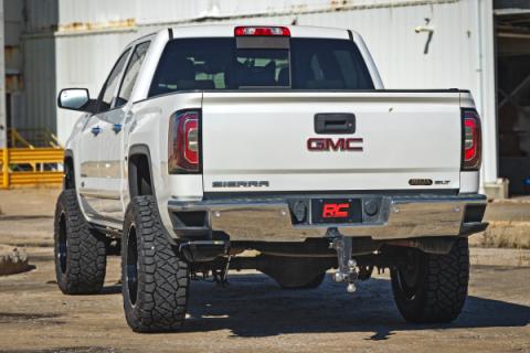 Retractable Bed Step Manual Pull Silverado/Sierra 1500 (14-18 &amp; Classic) Rough Country
