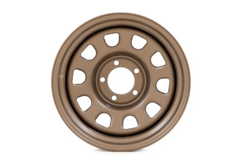 Steel Wheel Bronze 15x10 5x4.5 3.30 Bore -39 Rough Country