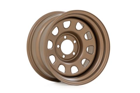 Steel Wheel Bronze 15x10 5x4.5 3.30 Bore -39 Rough Country
