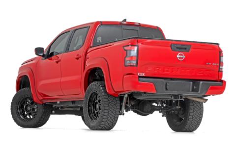 Fender Flares Sport KAD Gun Metal Nissan Frontier 2WD/4WD (2022-2026) Rough Country