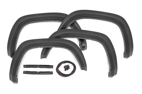 Fender Flares Sport 1D6 Silver Sky Metallic Toyota Tacoma (16-23) Rough Country
