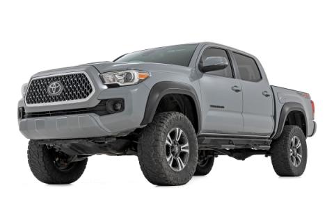 Fender Flares Sport 1D6 Silver Sky Metallic Toyota Tacoma (16-23) Rough Country